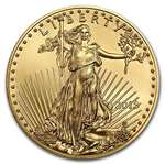 2018 1 By 4 Oz Gold American Eagle BU Gold Brillia