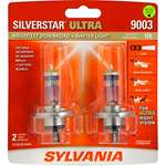 9003 By H4 Silverstar Ultra Halogen Headlight Bulb