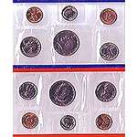 1985 Mint Set 10 Coins P D Mints Uncirculated