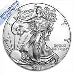 2018 No Mint Mark American Silver Eagle W By Custo