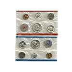 1963 Mint Set 10 Coins P D Mints Uncirculated