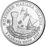 2009 P Mariana Islands Quarter Choice Uncirculated