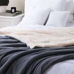 Luxury Heavyweight Reversible Sherpa Blanket-74-3