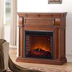 Full Size Electric Fireplace - Remote Control, C-3