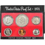 1974 S US 5 Piece Set Proof In Original Packaging