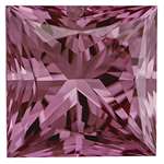 0.99 Ct. | Princess | Medium Raspberry Color | VS2