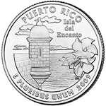 2009 D Puerto Rico State Quarter Choice Uncirculat