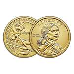 2017 P D Sacagawea Dollar Native American Brillian