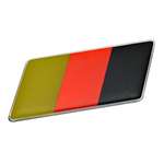 GERMAN GERMANY FLAG Emblem Badge Nameplate Decal R