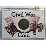 1863 P Indian Head Civil War Coin Comes In A Plast