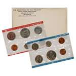 1972 United States Mint Uncirculated Coin Set In O