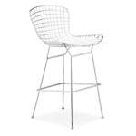 Wire Bar Chair Chrome (Set Of 2)