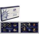 2001 S US Mint Proof Set OGP