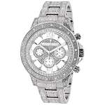 Watches: Iced Out Mens Diamond Watch 1.25Ct