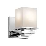 45149CH Tully 1-Light Wall Sconce And Satin Etched