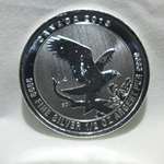 2015 CA 1 By 2 Ounce Canadian Bald Eagle Silver-3