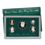 1997 S US Mint Proof Set Original Government Packa