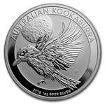 2018 AU Kookaburra One Ounce Silver Coin Dollar Un