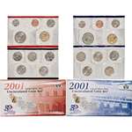 2001 United States Mint Uncirculated Coin Set U01