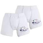 Toddler And Boys Turkish Cotton Comfort White Boxe