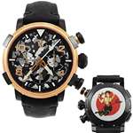 Pinup DNA Red Gold WWII June Fan Chronograph Autom