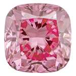 0.93 Ct. | Radiant | Light Raspberry Color | VVS2