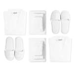 Luxury 100 Cotton Giovanni Spa Set-Robe, Slippers