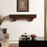 48-Inch Fireplace Shelf Mantel With Corbel Option
