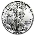 1988-1 Ounce American Silver Eagle Low Flat Rate S