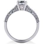 1 Ct Diamond Lab Grown Eco Friendly Vintage Enga-3