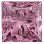 1.59 Ct. | Princess | Crocus Pink Color | VS1 Clar