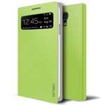 Brushed Lime Samsung Galaxy S4 View Flip Cover Cas