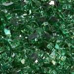 1/4 Inch Classic Emerald Fire Glass - 10 Pound Bag