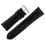 Assorted Watch Strap 28Mm Alligator Print Black Le