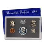 1969 S US Mint Proof Set OGP