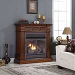 Dual Fuel Vent Free Gas Fireplace - 32,000 BTU,-3