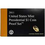 2011 S US Mint Presidential 1 Coin Proof Set OGP-3