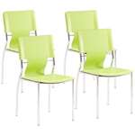 Modern Trafico Side Chair Green - 404134