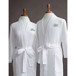 Egyptian Cotton His Hers Waffle Robes-Perfect Hous