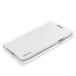 Brushed White Samsung Galaxy S4 Flip Cover Case-3