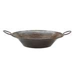 VR16MPDB Round Miners Pan Vessel Hammered Sink, Oi