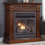 Dual Fuel Vent Free Gas Fireplace - 32,000 BTU, Re