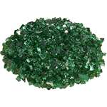 1/4 Inch Premium Reflective Emerald Fire Glass -3