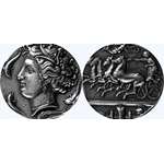 Greek Mythology Persephone Coin Goddess Of The Und