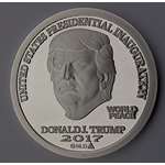 2017 DONALD TRUMP INAUGURAL SILVER DOLLAR COIN 25