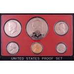 1976 Proof Set Original Box 6 Coins Eisenhower Ike