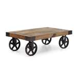 Zuo Modern Barbary Coast Coffee Table, Distressed