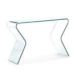 Modern Respite Console Table, Clear