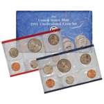 1991 US Mint Uncirculated Coin Set U91 OGP