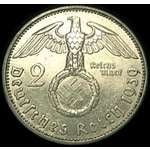 1936-1939 Silver 2 Reichsmark